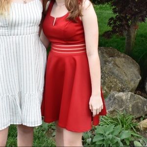 Flowy Red Dress